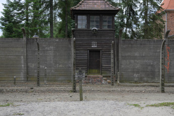 Watchtower and electrified fences