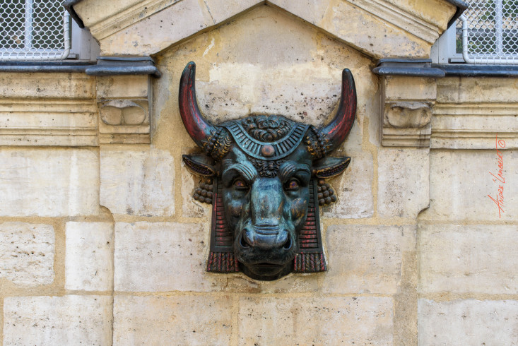 Fontaine des têtes de boeufs